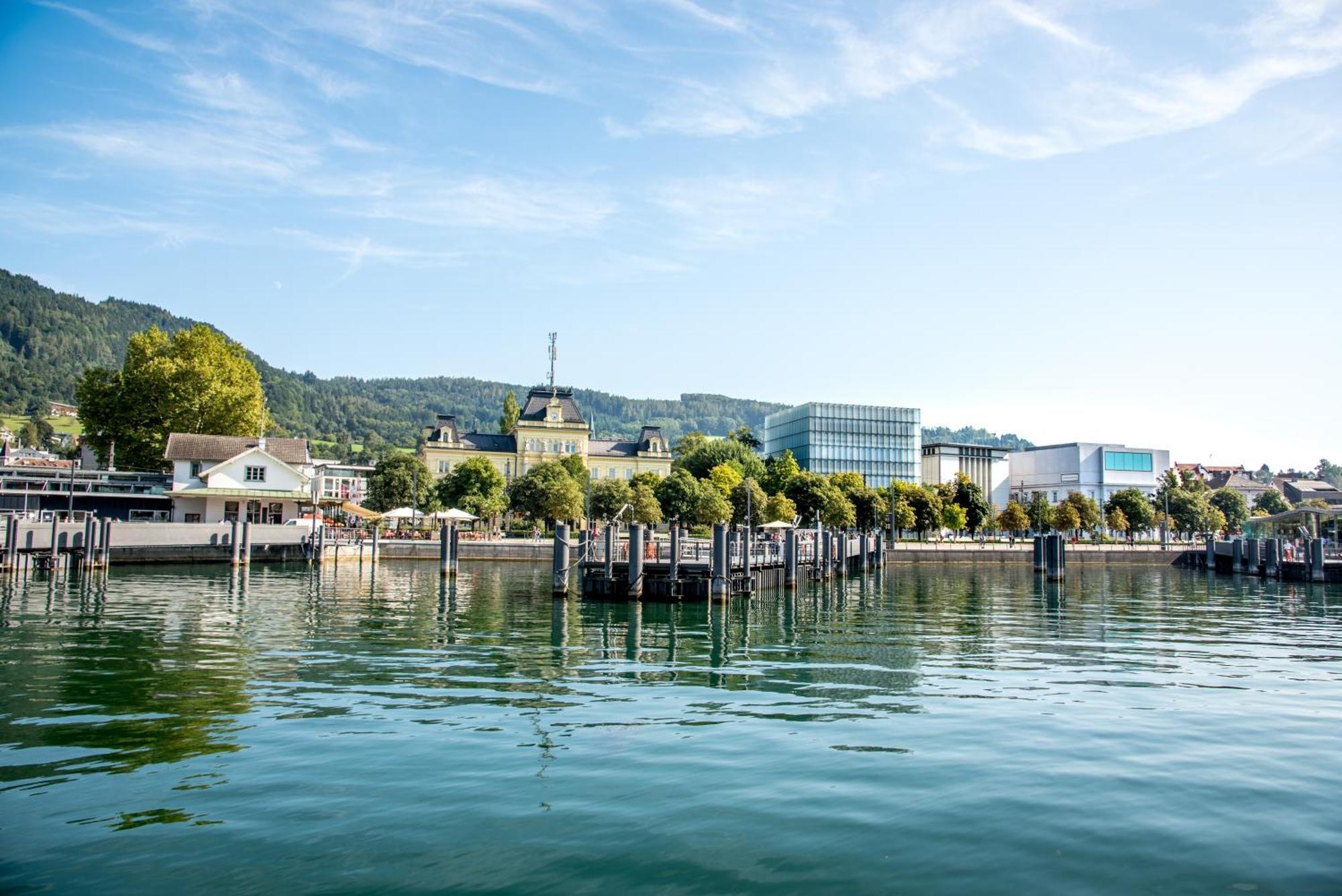 Seeblick Bregenz - Mit Parkgarage Exterior foto