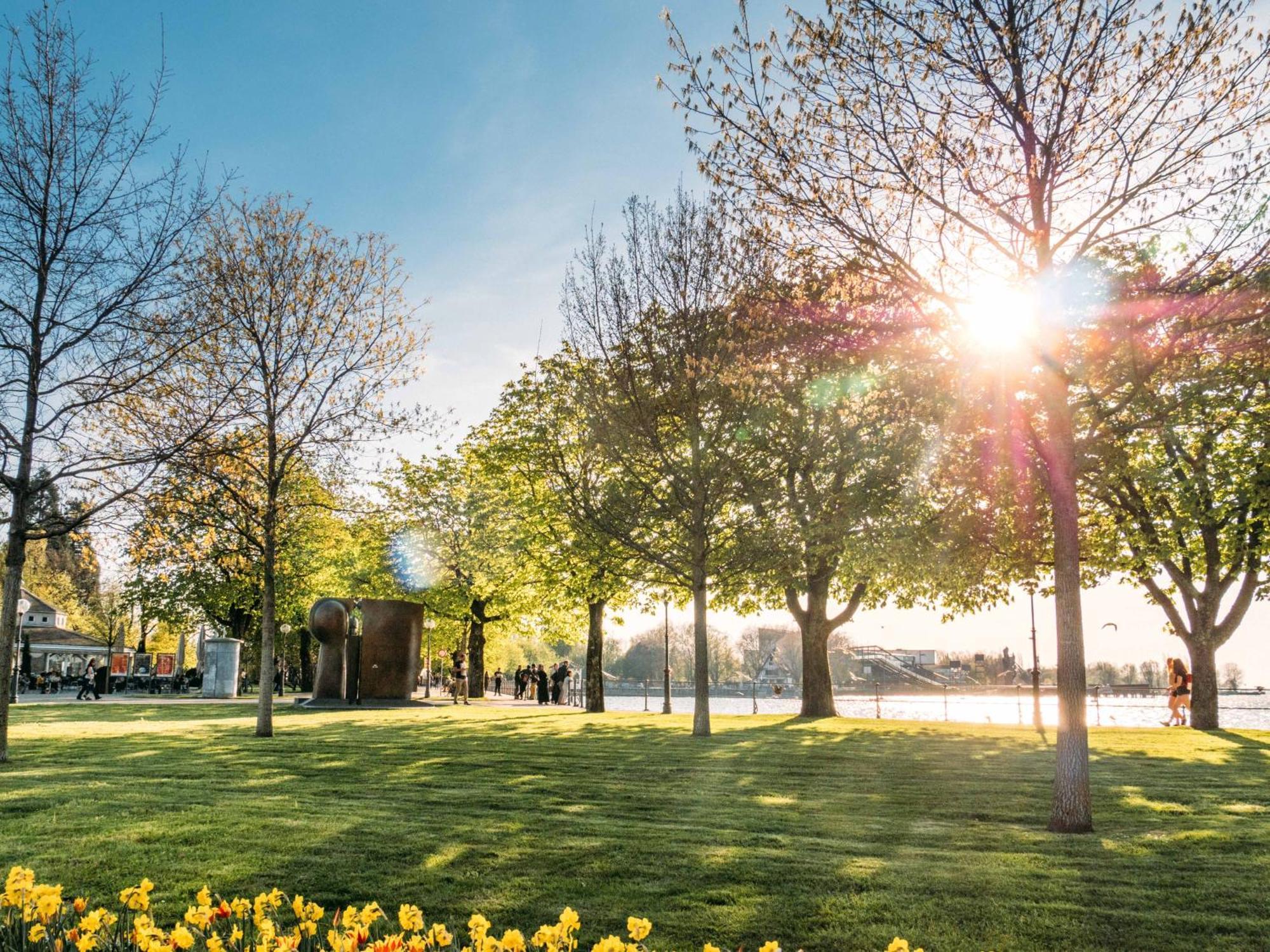 Seeblick Bregenz - Mit Parkgarage Exterior foto